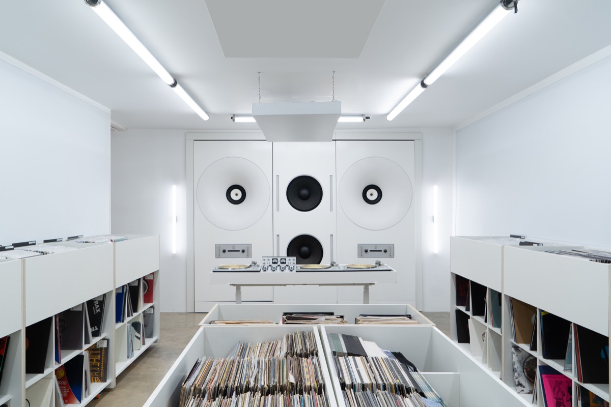 YOYAKU basement listening room